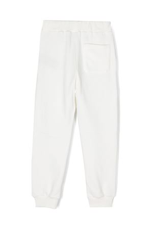 pantalone in cotone bianco BALMAIN PARIS KIDS | BT6P00Z0001102